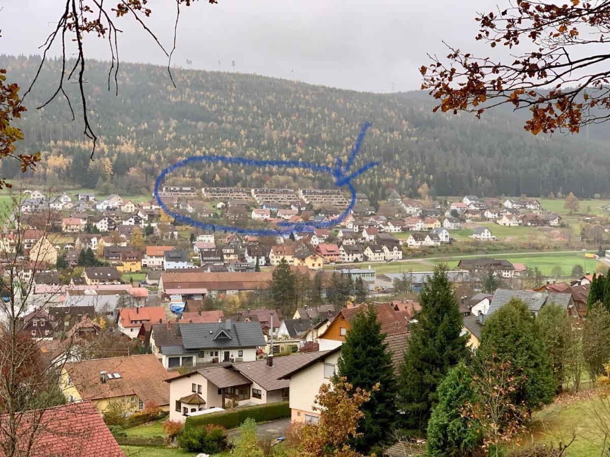 Appartement Mit Herrlicher Aussicht Uebers Murgtal Baiersbronn Eksteriør bilde