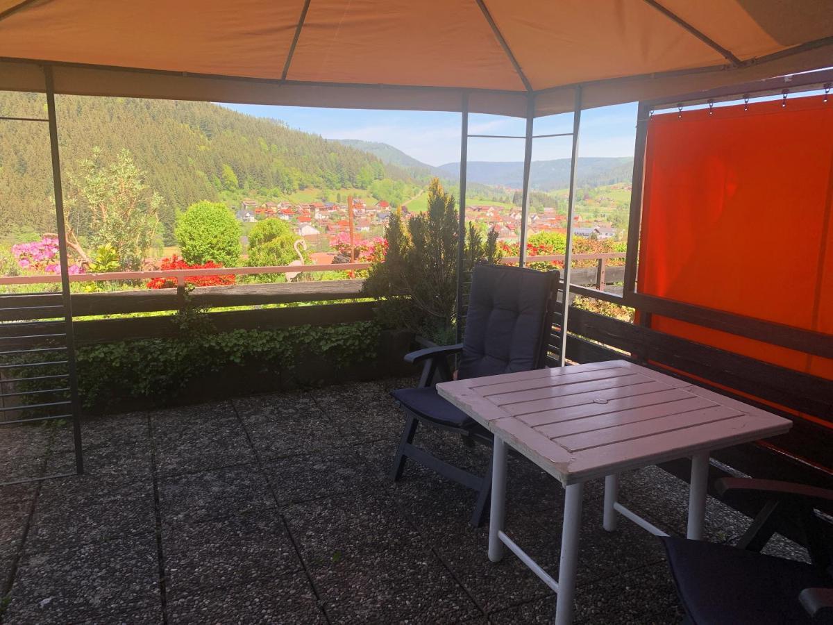 Appartement Mit Herrlicher Aussicht Uebers Murgtal Baiersbronn Eksteriør bilde
