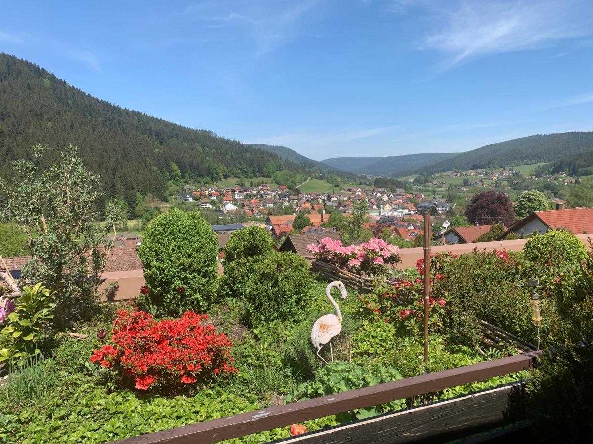 Appartement Mit Herrlicher Aussicht Uebers Murgtal Baiersbronn Eksteriør bilde